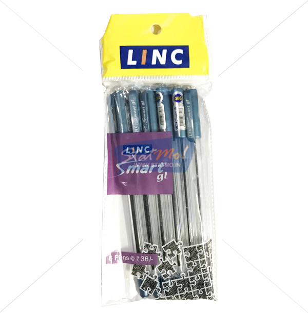 Linc Smart Gl Ball Pen (Pack of 5)